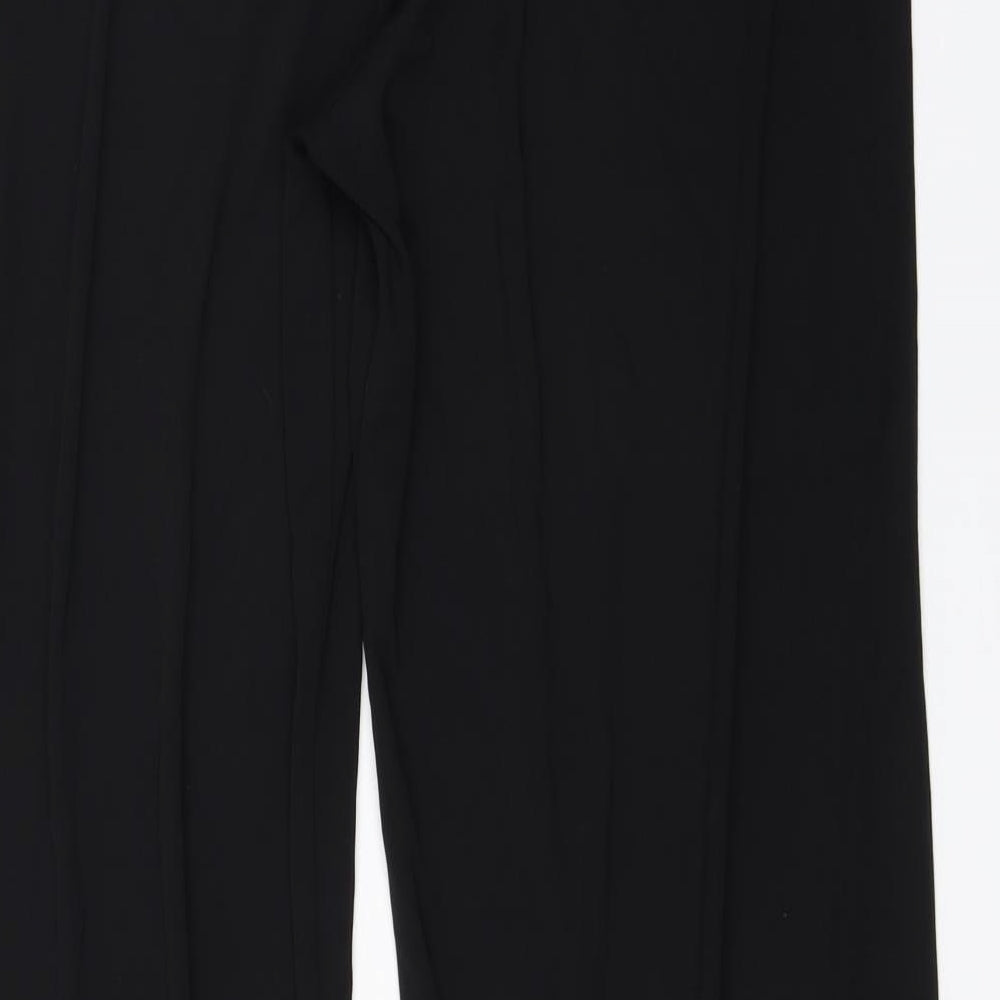 Dunnes Stores Womens Black   Trousers  Size 12 L30.5 in