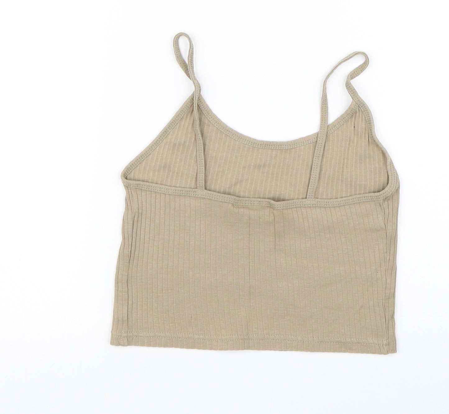 Topshop Womens Brown   Basic Tank Size 6