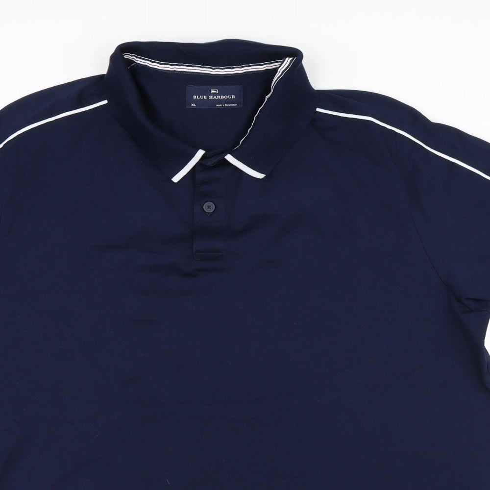 Marks and Spencer Mens Blue    Polo Size XL