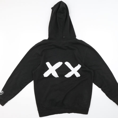 Uneek Mens Grey   Pullover Hoodie Size M