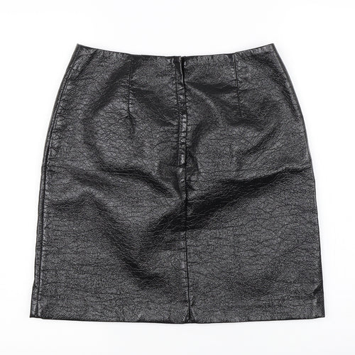 H&M Womens Black   Mini Skirt Size 8