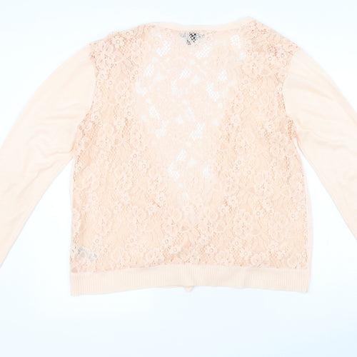 Primark Womens Pink   Cardigan Jumper Size L