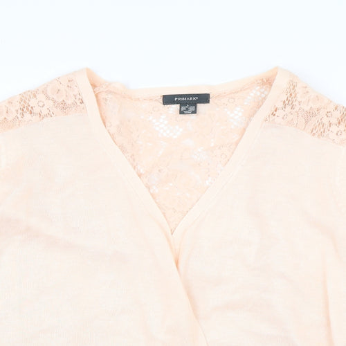 Primark Womens Pink   Cardigan Jumper Size L