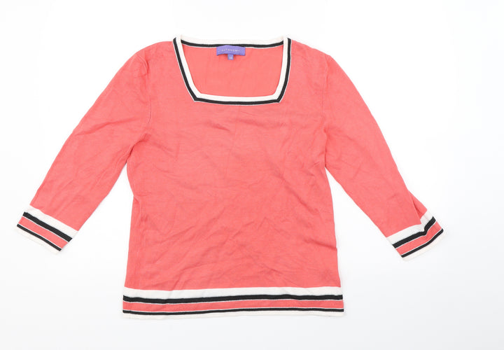 Autonomy Womens Pink Pullover Jumper Size 14