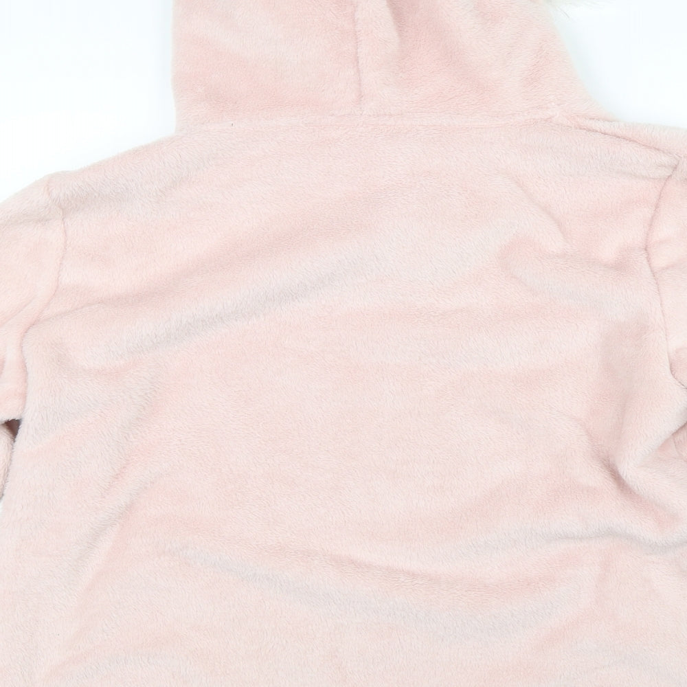 Boux Avenue Womens Pink Solid  Top One Piece Size M