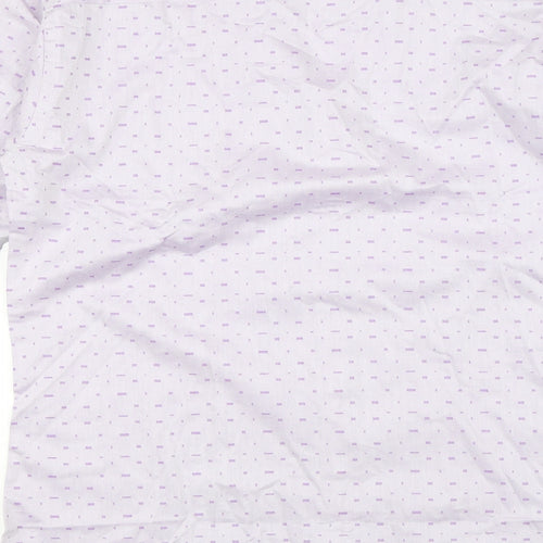 7sq Mens Purple    Button-Up Size XL