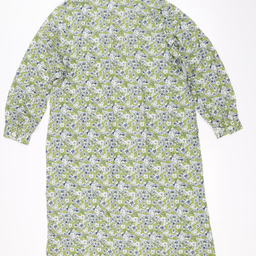 Patra Womens Green Floral  Maxi  Size M
