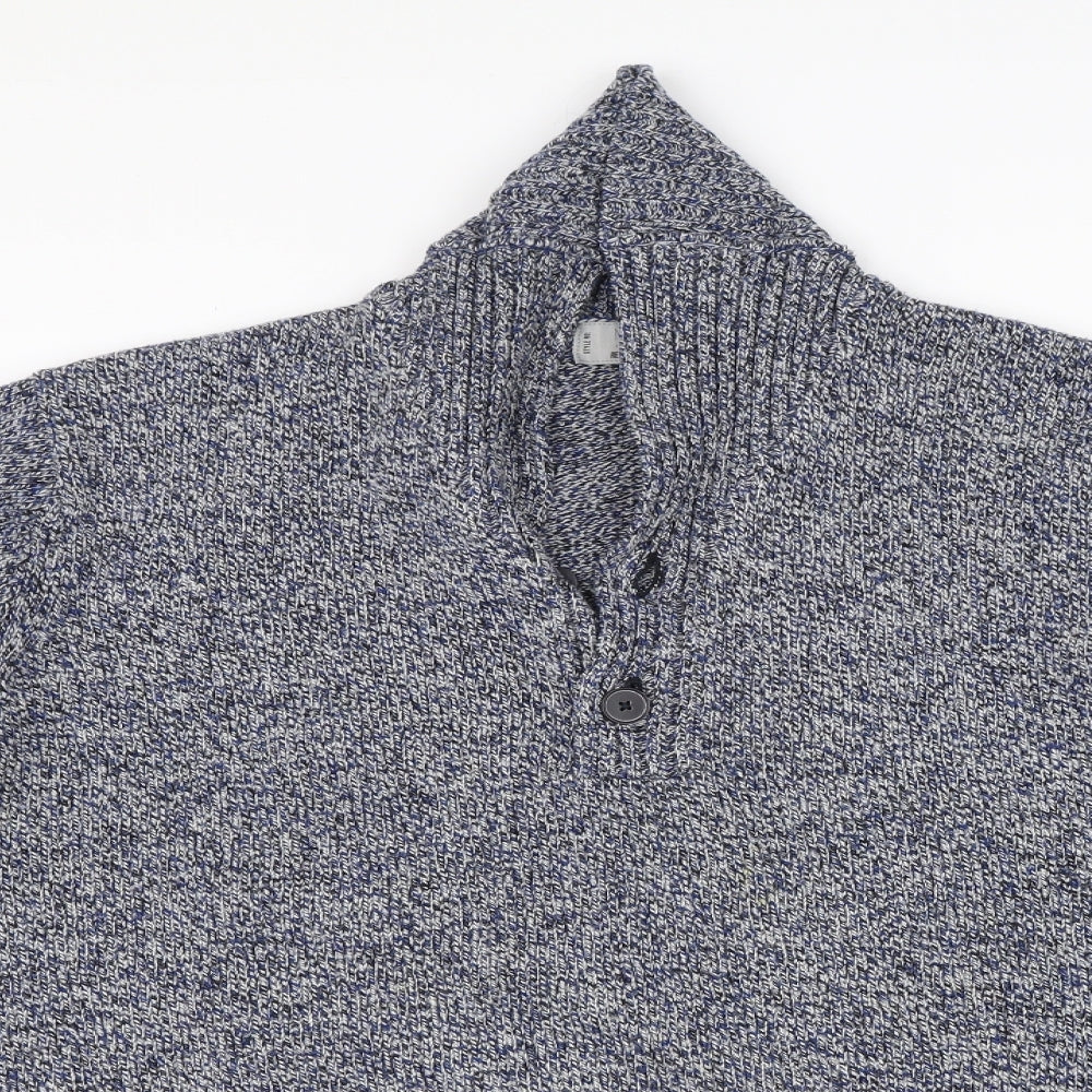 Marks and Spencer Mens Blue   Pullover Jumper Size XL