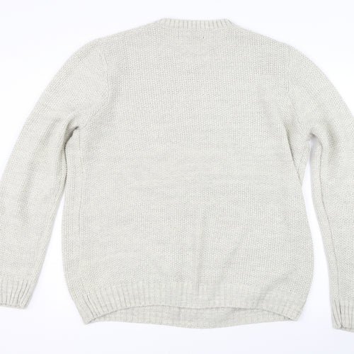 Cedar Wood State Mens Beige   Pullover Jumper Size XL