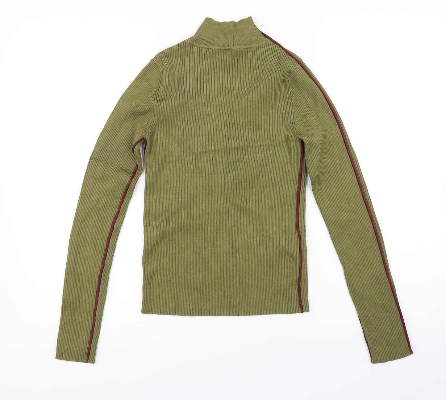 Zara Womens Green   Pullover Jumper Size M