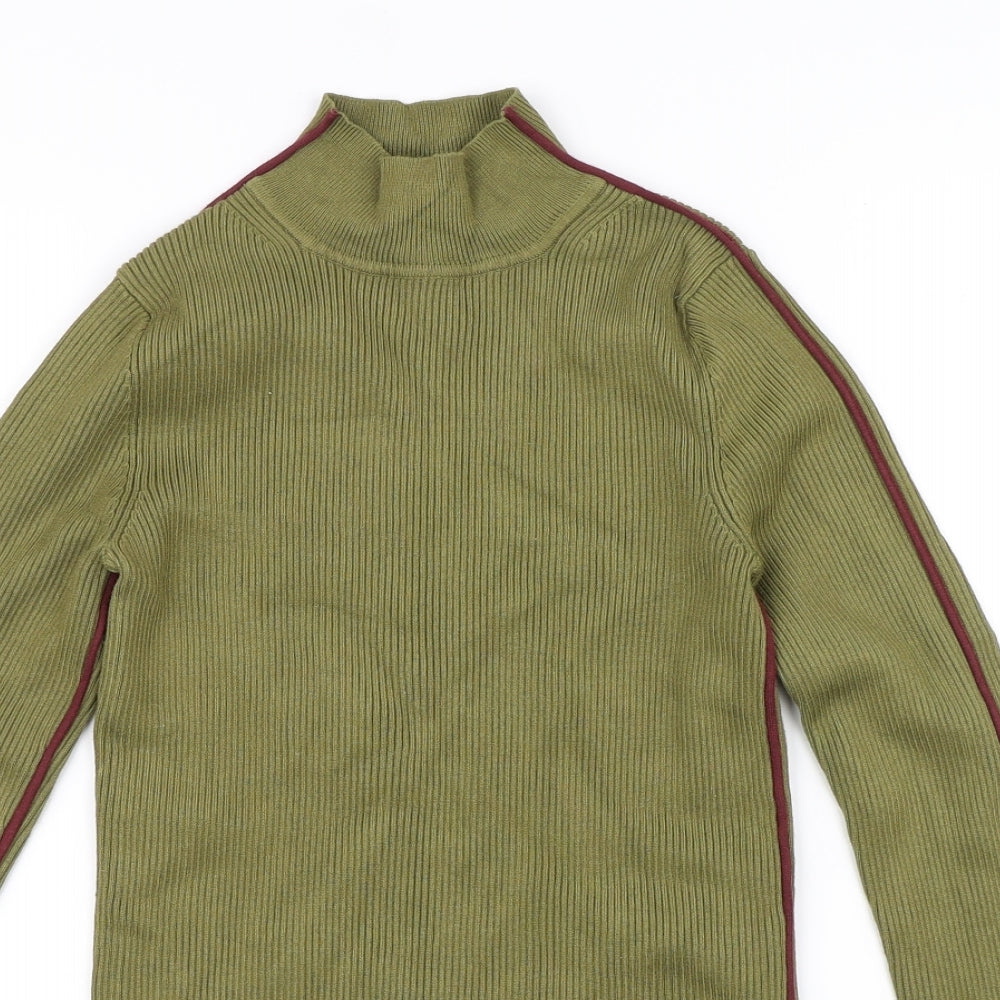 Zara Womens Green   Pullover Jumper Size M