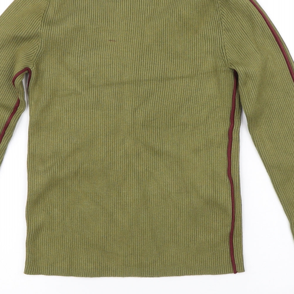 Zara Womens Green   Pullover Jumper Size M