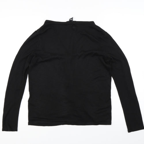 New Look Girls Black   Cardigan Jumper Size 12 Years