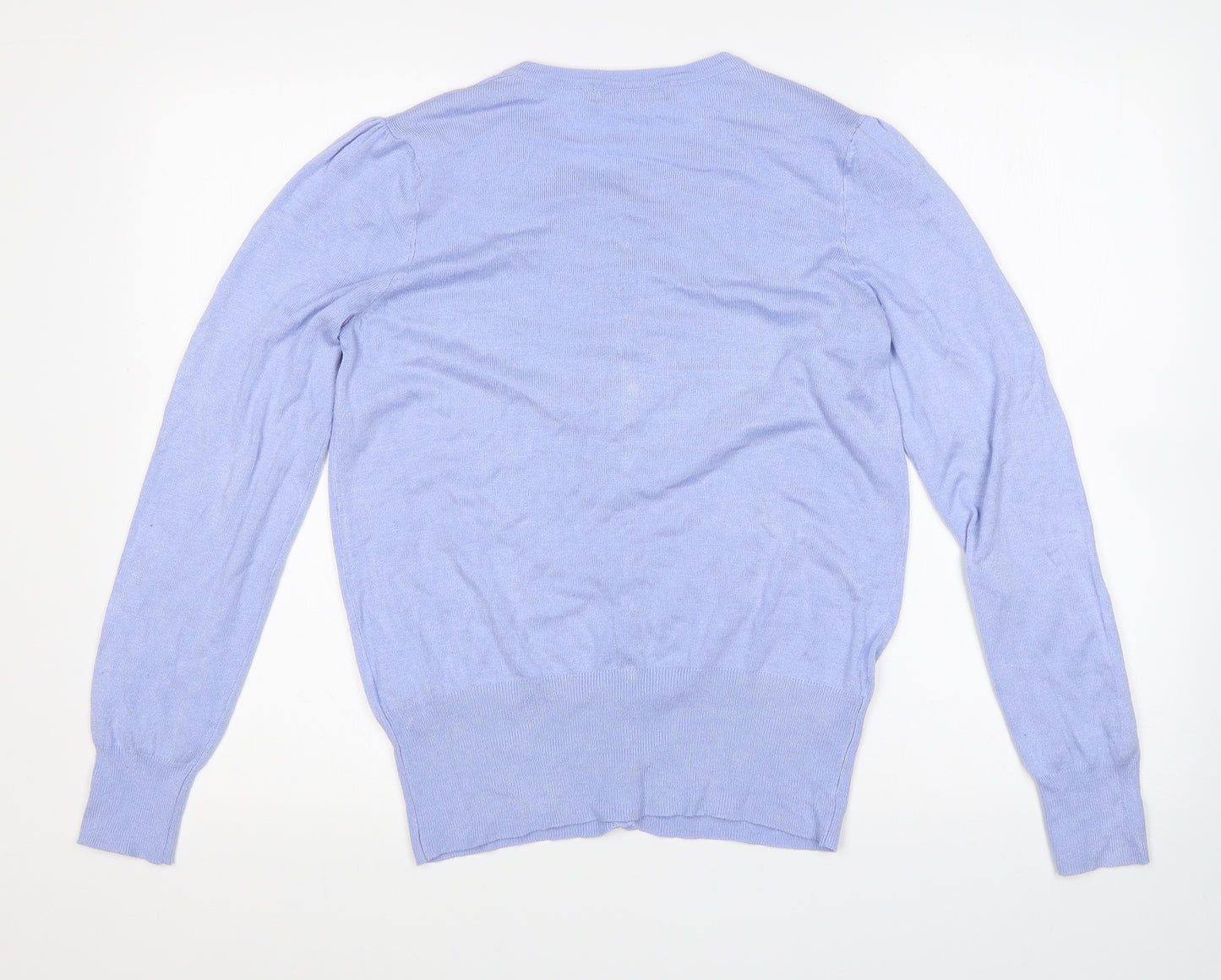 Marks and Spencer Womens Blue   Cardigan Jumper Size 10