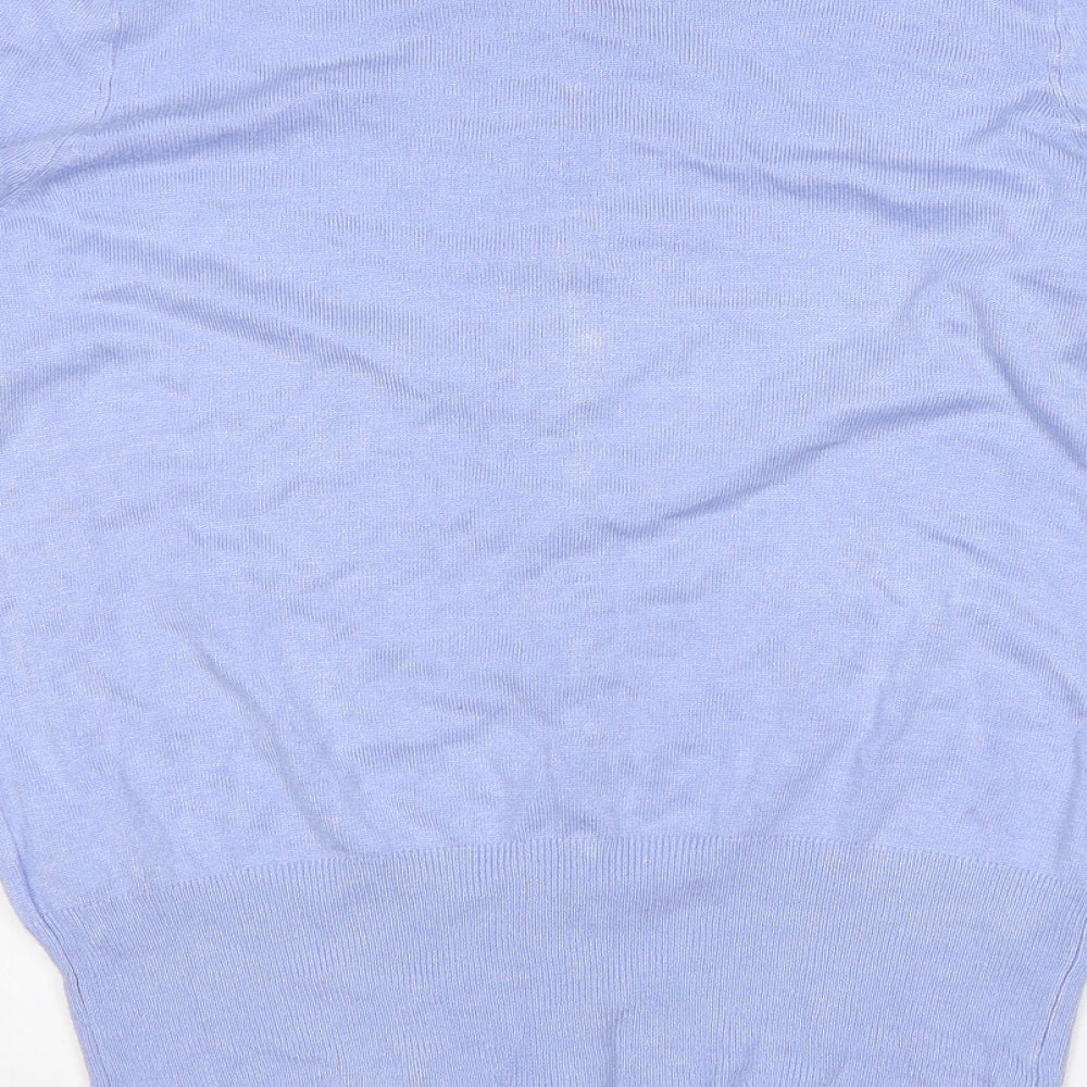 Marks and Spencer Womens Blue   Cardigan Jumper Size 10