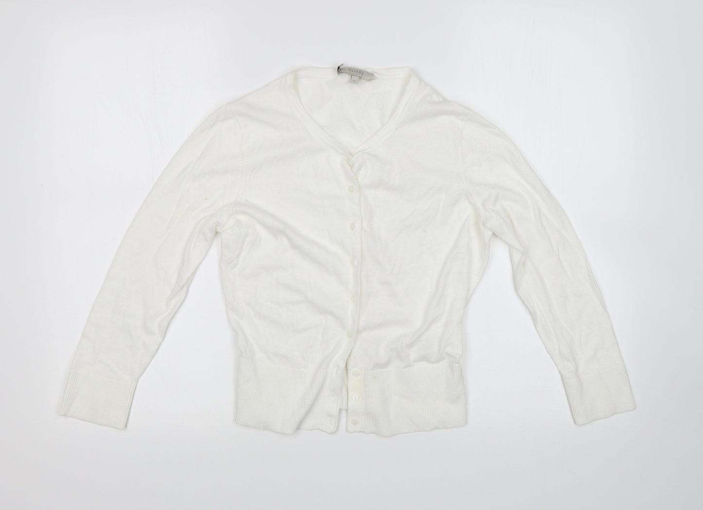 Hobbs Womens White   Cardigan Jumper Size XS