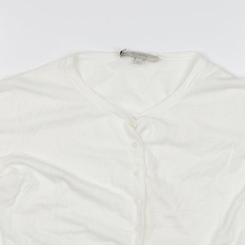Hobbs Womens White   Cardigan Jumper Size XS
