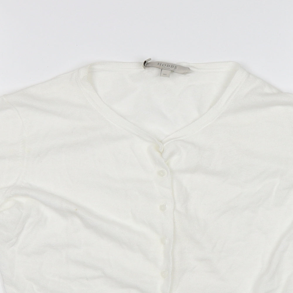 Hobbs Womens White   Cardigan Jumper Size XS