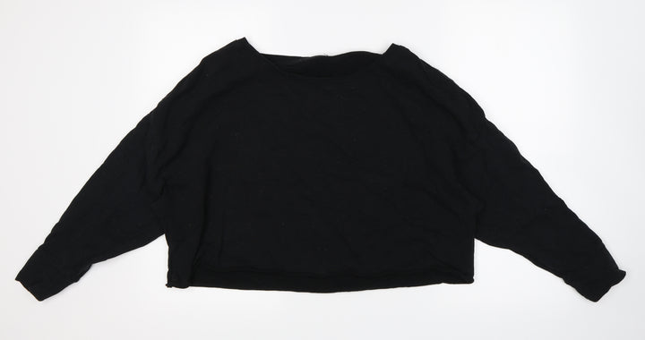 Atmosphere Womens Black Pullover Sweatshirt Size 12