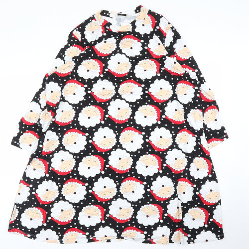 Papaya Womens Black   A-Line  Size XL  - Christmas