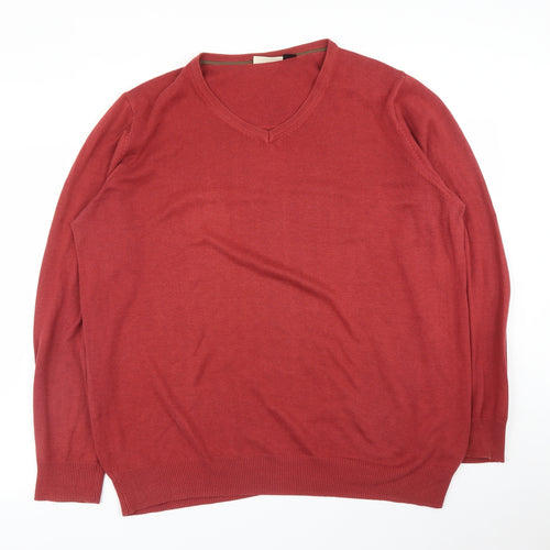 Nobel League Mens Red   Pullover Jumper Size 2XL