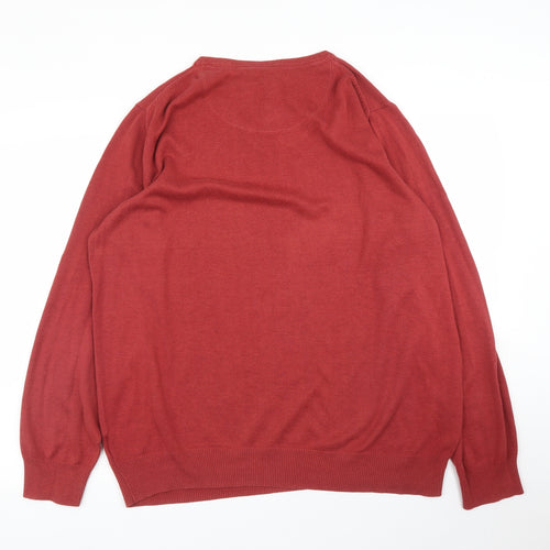 Nobel League Mens Red   Pullover Jumper Size 2XL