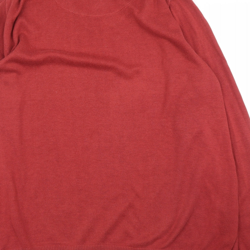 Nobel League Mens Red   Pullover Jumper Size 2XL