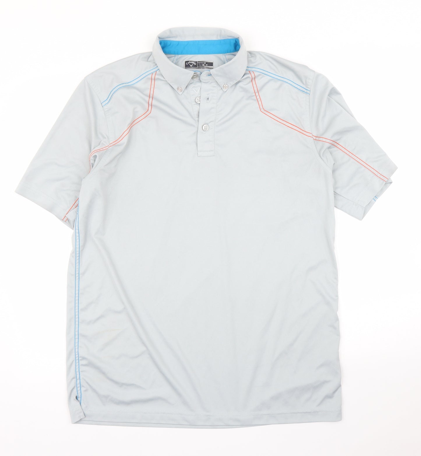 Callaway Mens Grey    Polo Size M