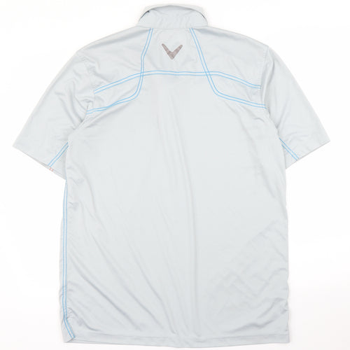 Callaway Mens Grey    Polo Size M