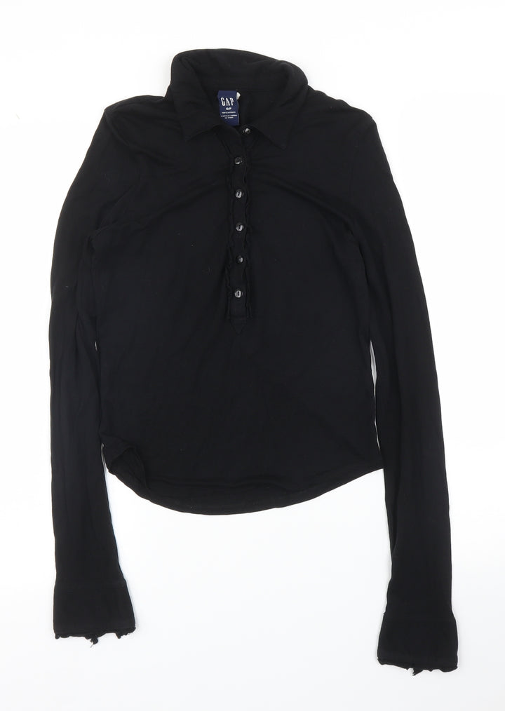 Gap Womens Black Basic T-Shirt Size XS