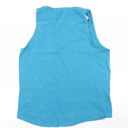 Humar Mens Blue   Basic Tank Size M