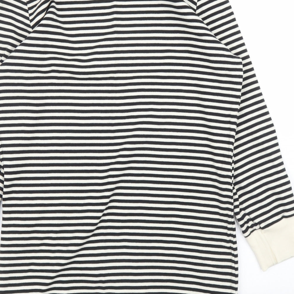 Select Womens White Striped  Tunic Jumper Size 12