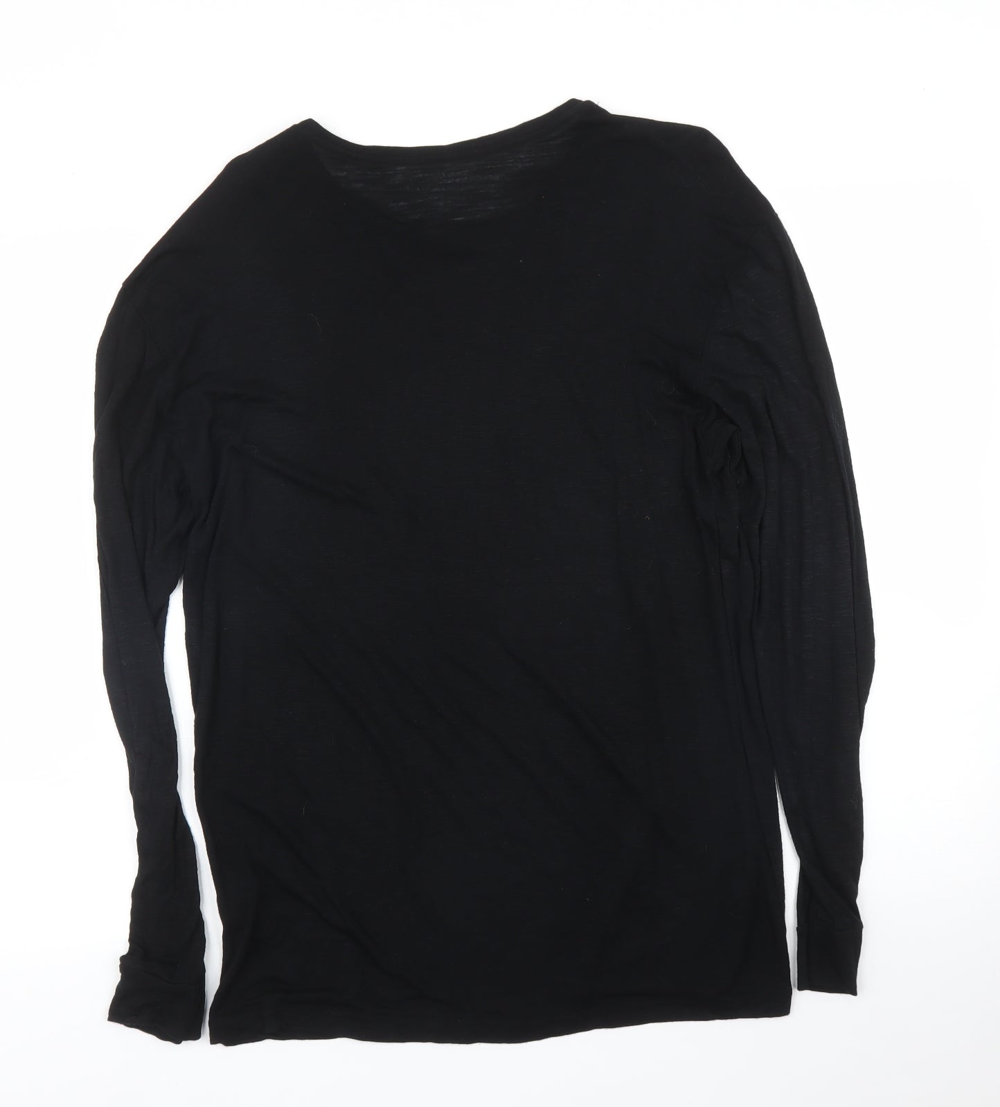 All Saints Mens Black    T-Shirt Size M