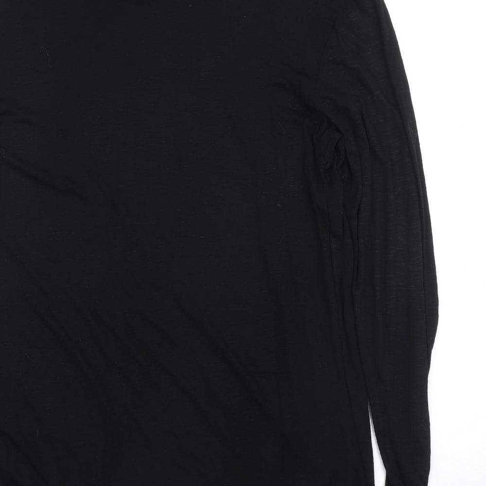 All Saints Mens Black    T-Shirt Size M
