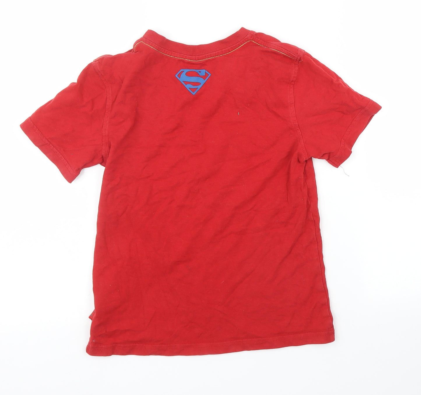 George Boys Red   Basic T-Shirt Size 8 Years