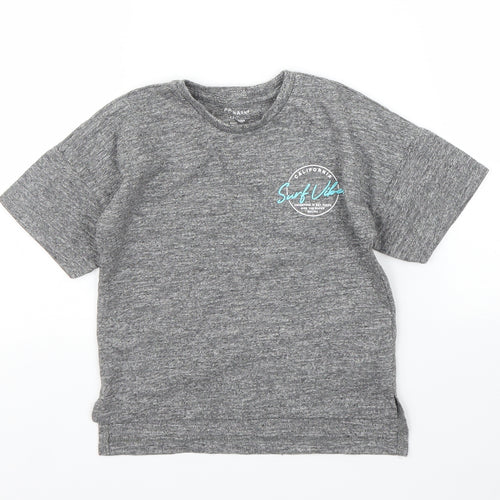 Primark Boys Grey   Basic T-Shirt Size 2 Years
