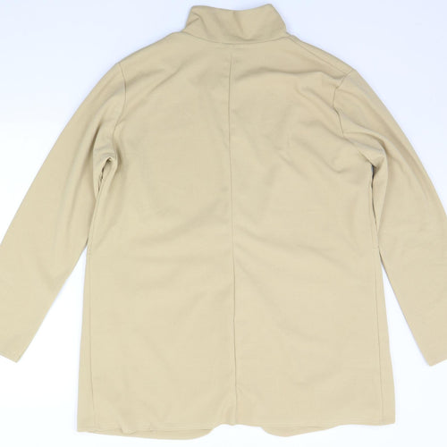 I SAW IT FIRST Womens Beige   Cardigan Jumper Size 14