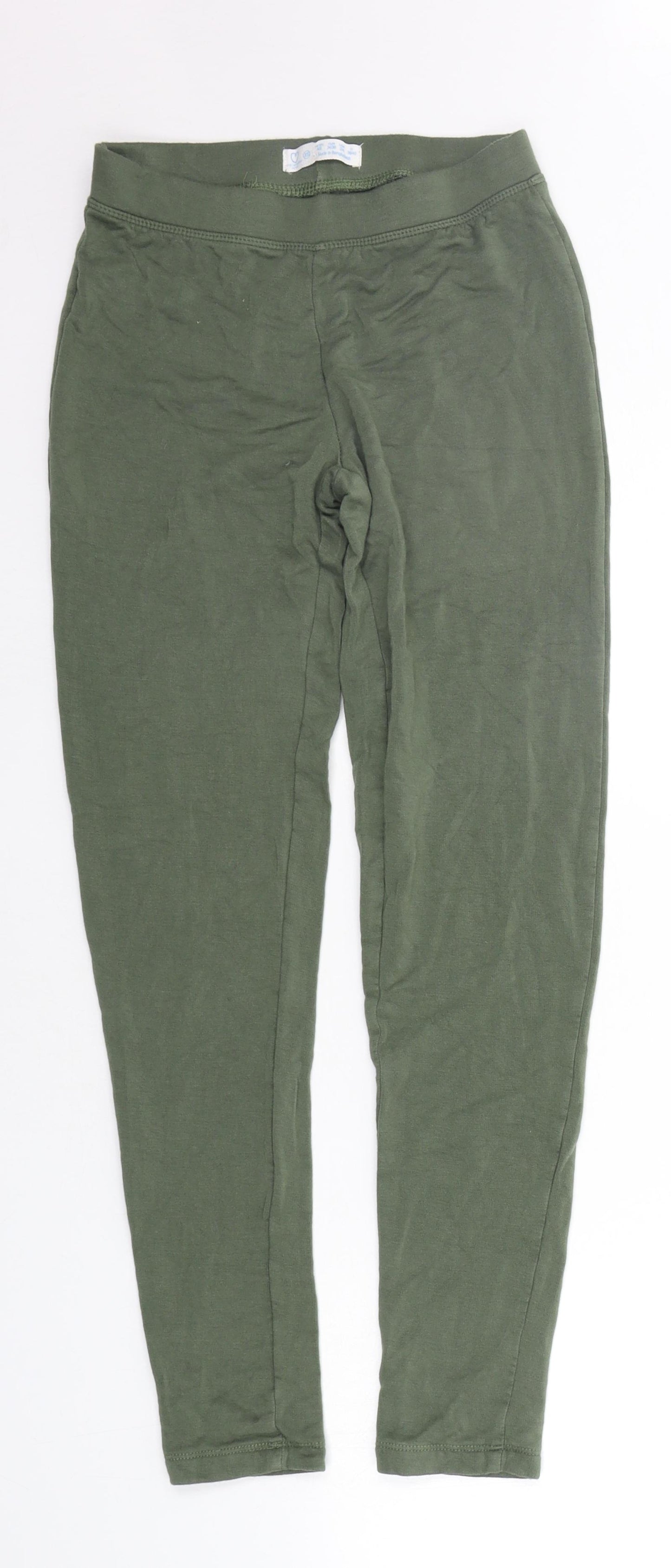 Primark Womens Green   Jegging Leggings Size XS L25 in