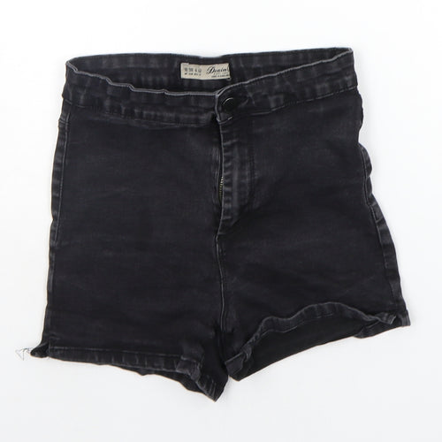 Denim CO Womens Grey   Cut-Off Shorts Size 10