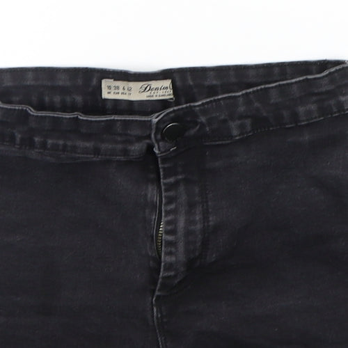 Denim CO Womens Grey   Cut-Off Shorts Size 10