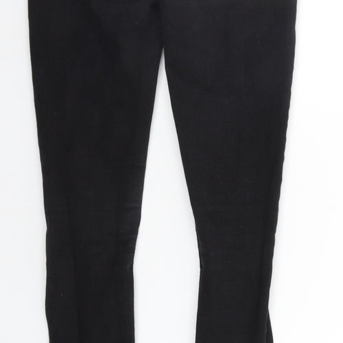 Denim & Co. Womens Black   Skinny Jeans Size 4 L27 in