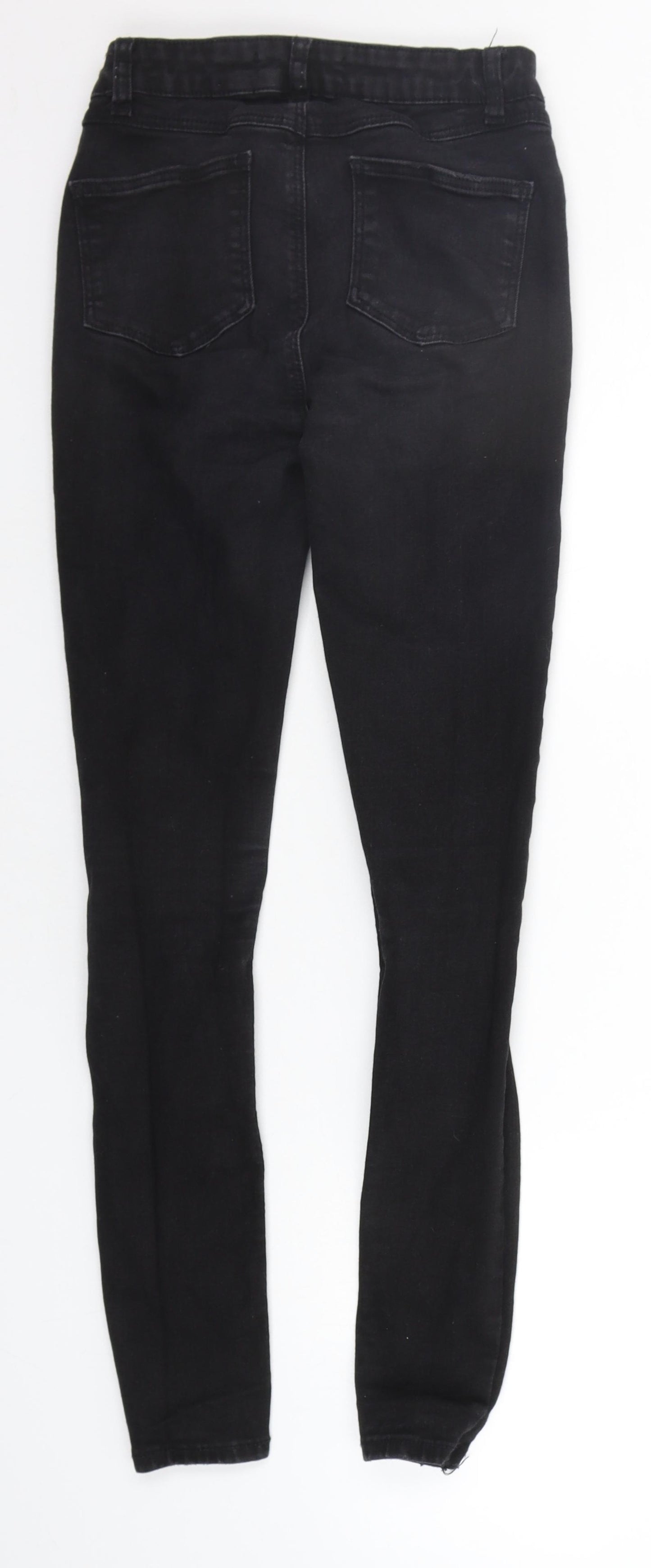 Denim & Co. Womens Black   Skinny Jeans Size 4 L27 in