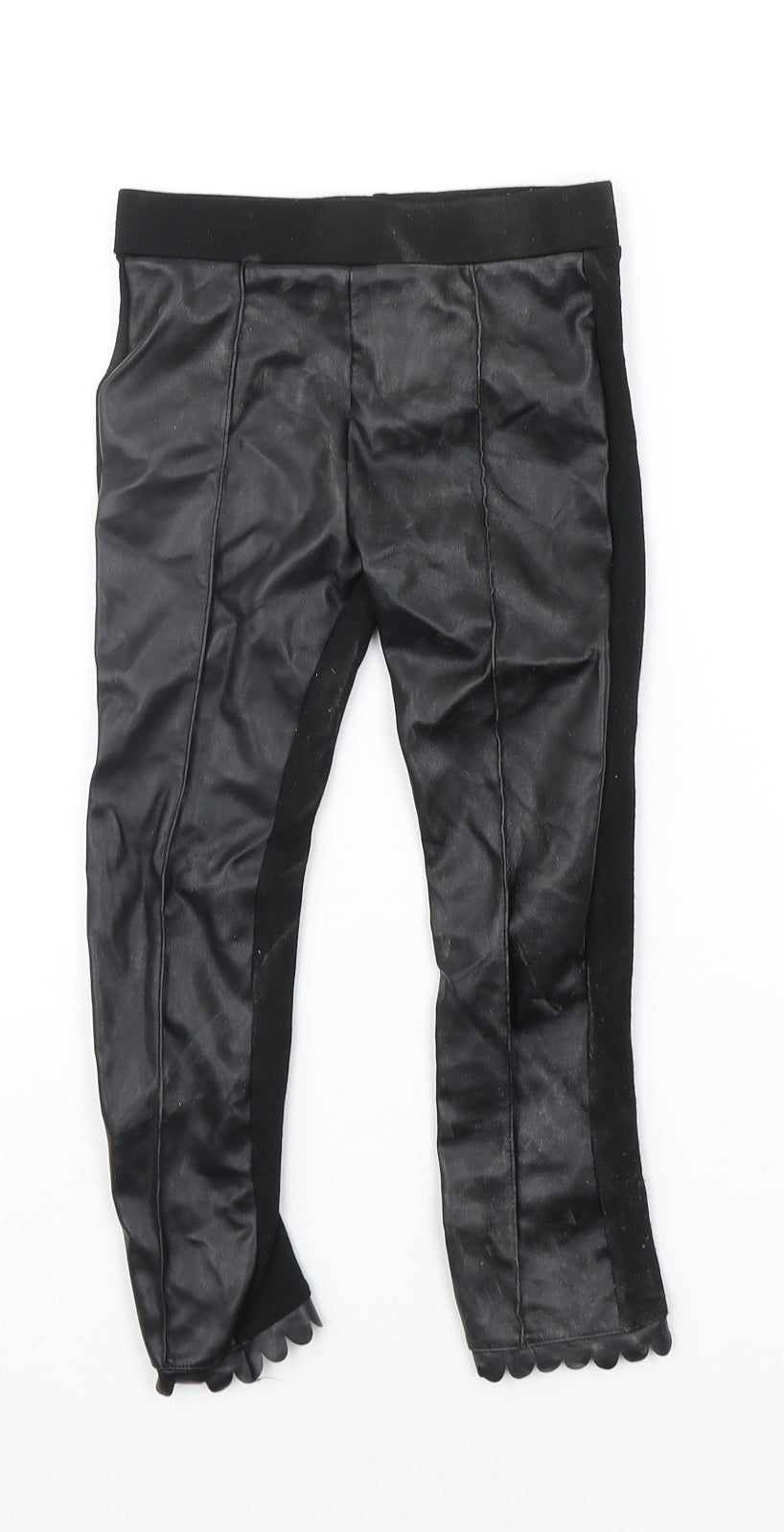 River Island Girls Black   Jegging Trousers Size 4-5 Years