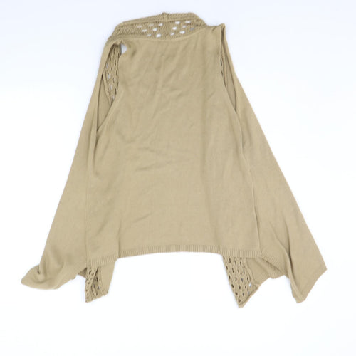 George Womens Beige   Cardigan Jumper Size 10