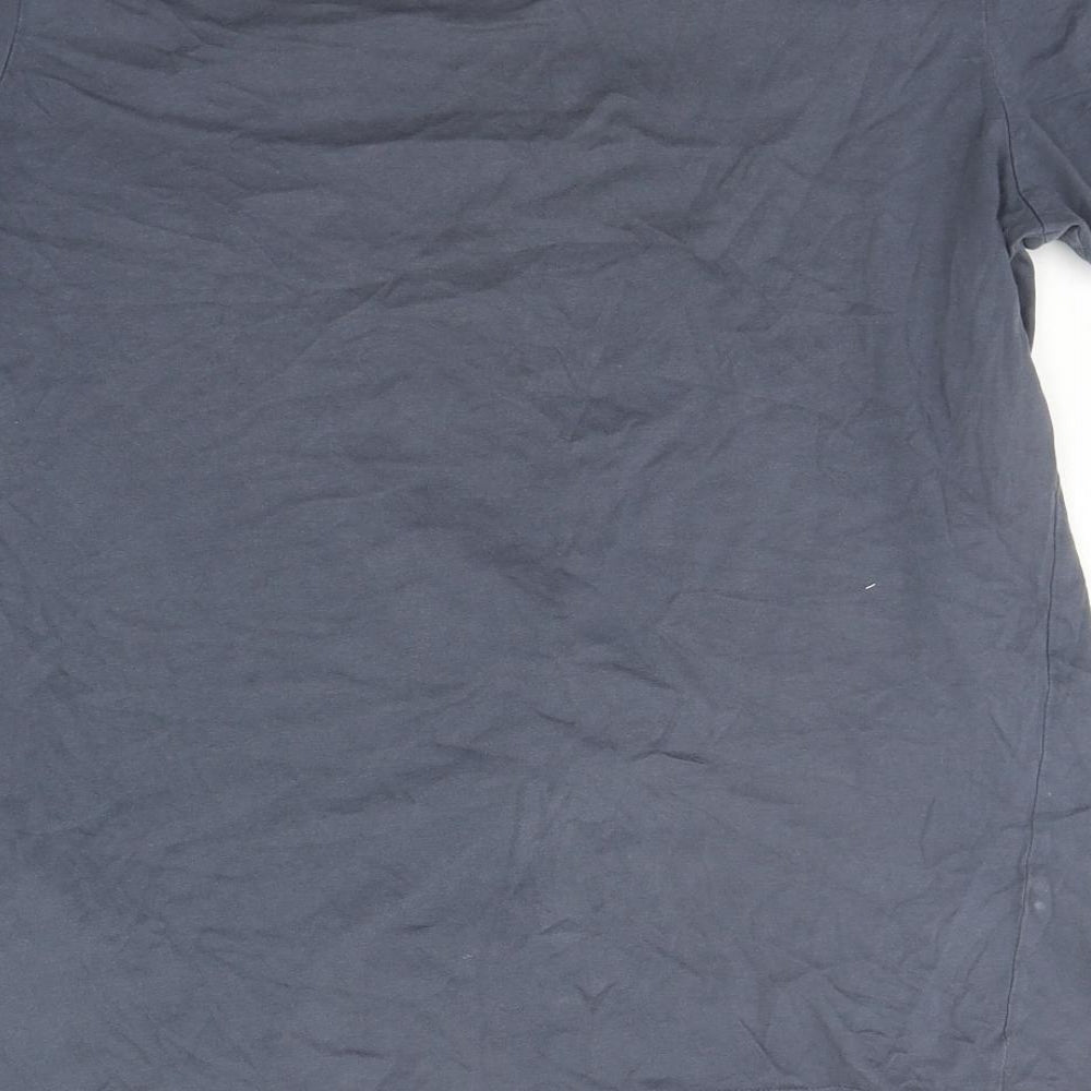 JACK AND JONES Mens Grey    T-Shirt Size L