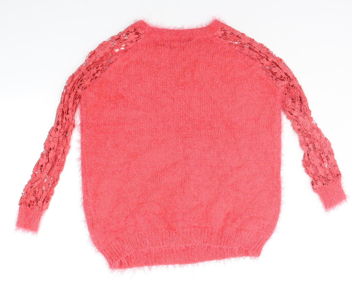 Jasmine Womens Pink   Pullover Jumper Size M