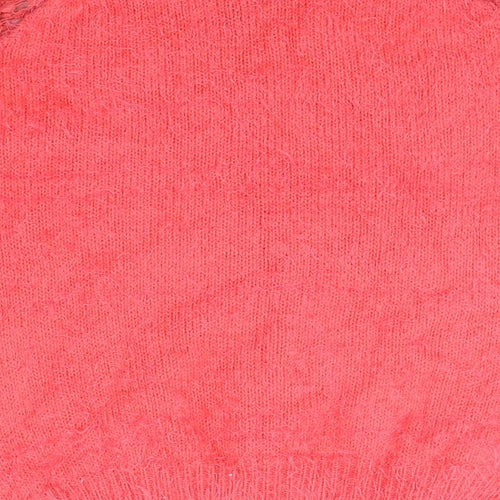 Jasmine Womens Pink   Pullover Jumper Size M