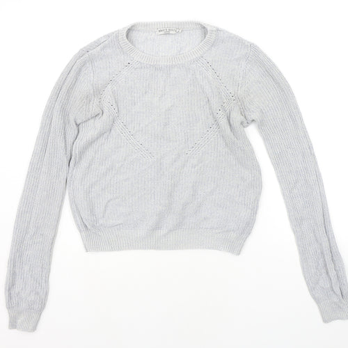 Brave Soul Womens Grey   Pullover Jumper Size 14
