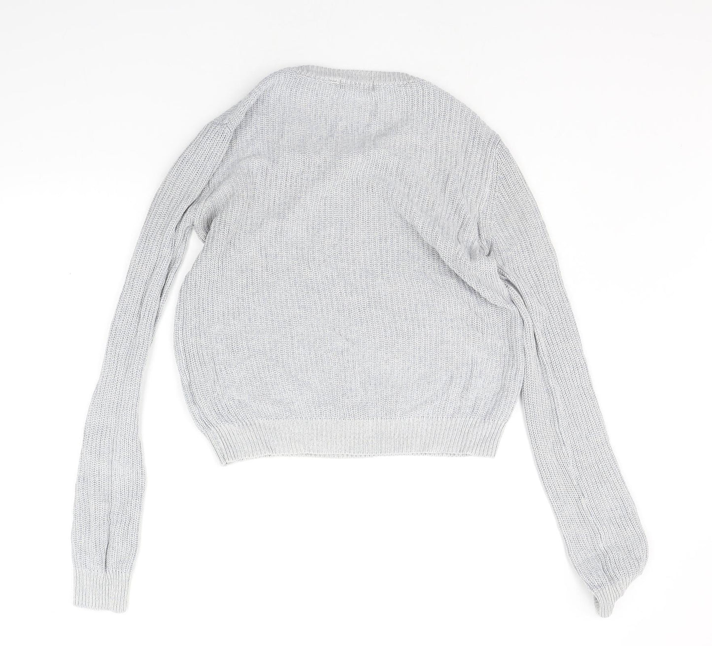 Brave Soul Womens Grey   Pullover Jumper Size 14