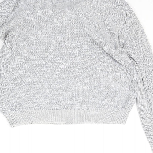 Brave Soul Womens Grey   Pullover Jumper Size 14